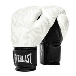 Guante Box Everlast Spark Training Blanco Geo