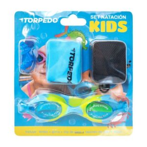 Set Natacion Torpedo Junior Azul Rey