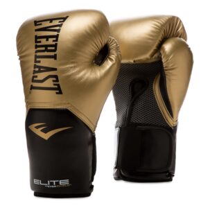 Guante Box Everlast Elite Dorado