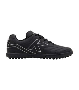 Zapatilla Baby Futbol Adulto Kelme Turf Galactico TF Negro-Blanco