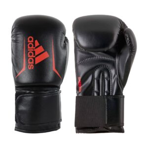 Guante Box Adidas Speed 50 Negro-Rojo