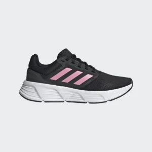 Zapatilla Running Mujer Adidas Galaxy 6 Negro-Rosado IE8149