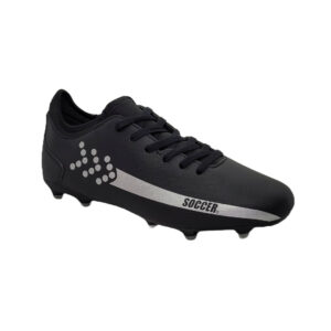 Zapato de Futbol Adulto Soccer SP2 FG Negro-Plateado